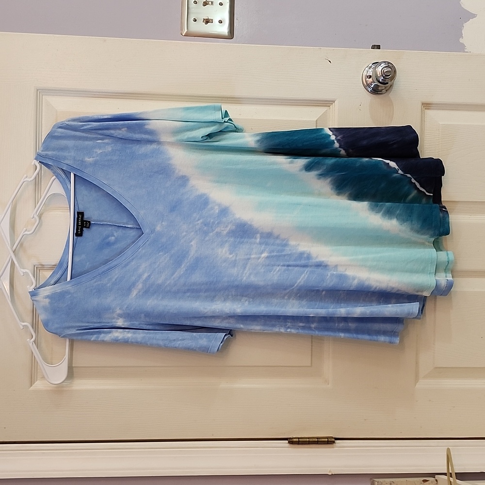 Tie-dye swing tee